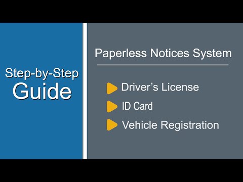 Electronic Driver License And Id Card Application